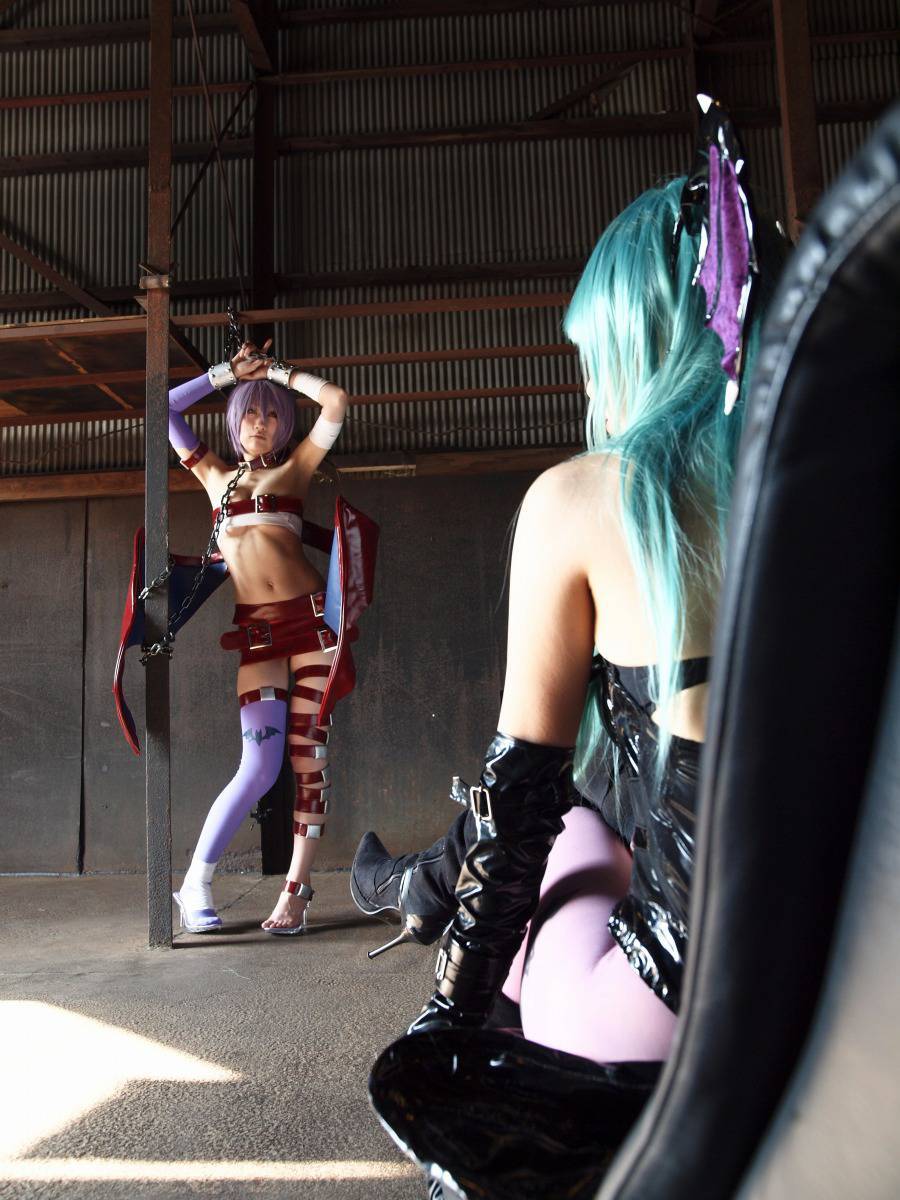 [Cosplay] sm女王乐趣 Darkstalkers Morrigan & Lilith